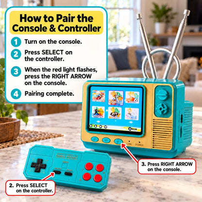 RETROVA Handheld Gaming Console