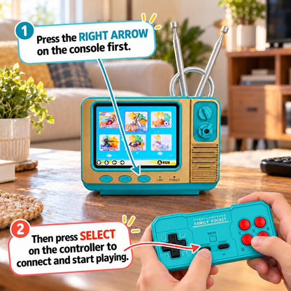 RETROVA Handheld Gaming Console